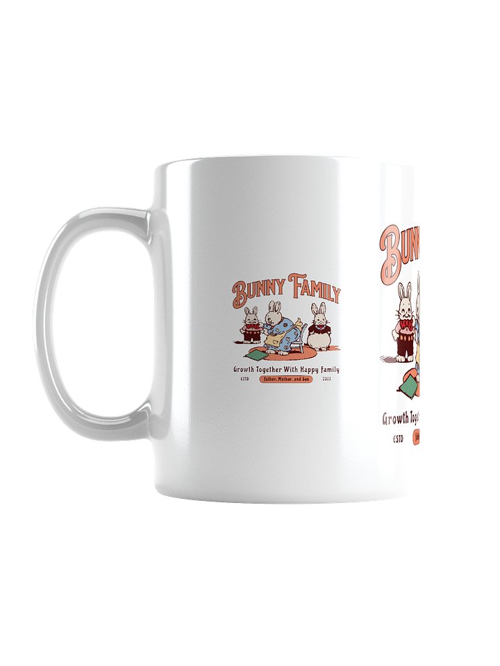 Bunny Family Ceramic Mug product image (2)