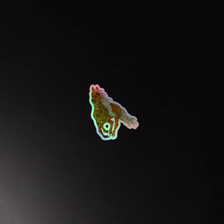 Ember Holographic sticker product image (2)