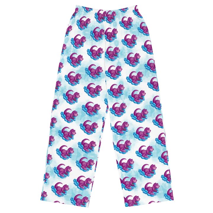 Sleepy Dino Wide-Leg Pants product image (2)