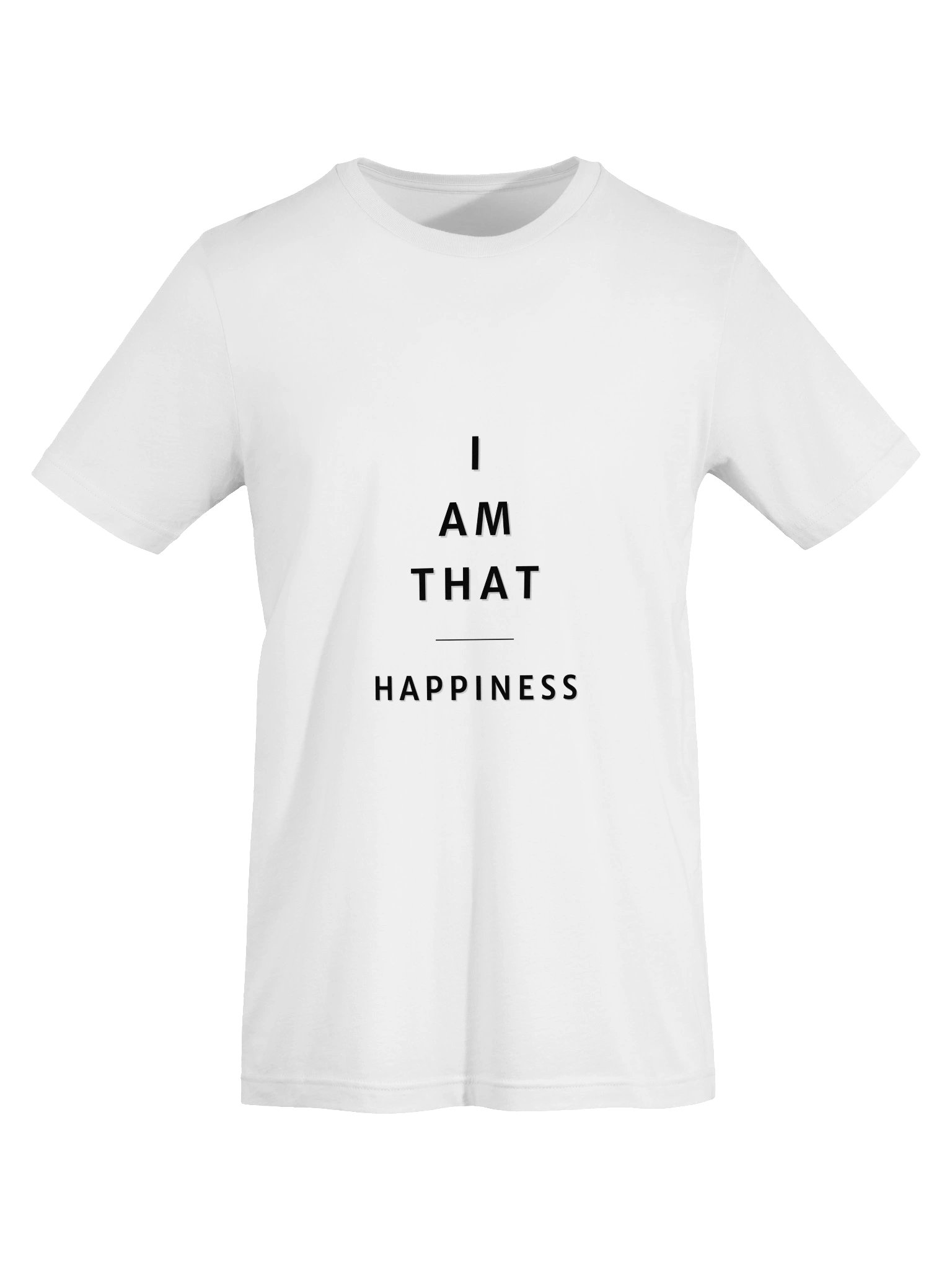 Unisex T-Shirt - HAPPINESS (Pure Text) product image (6)
