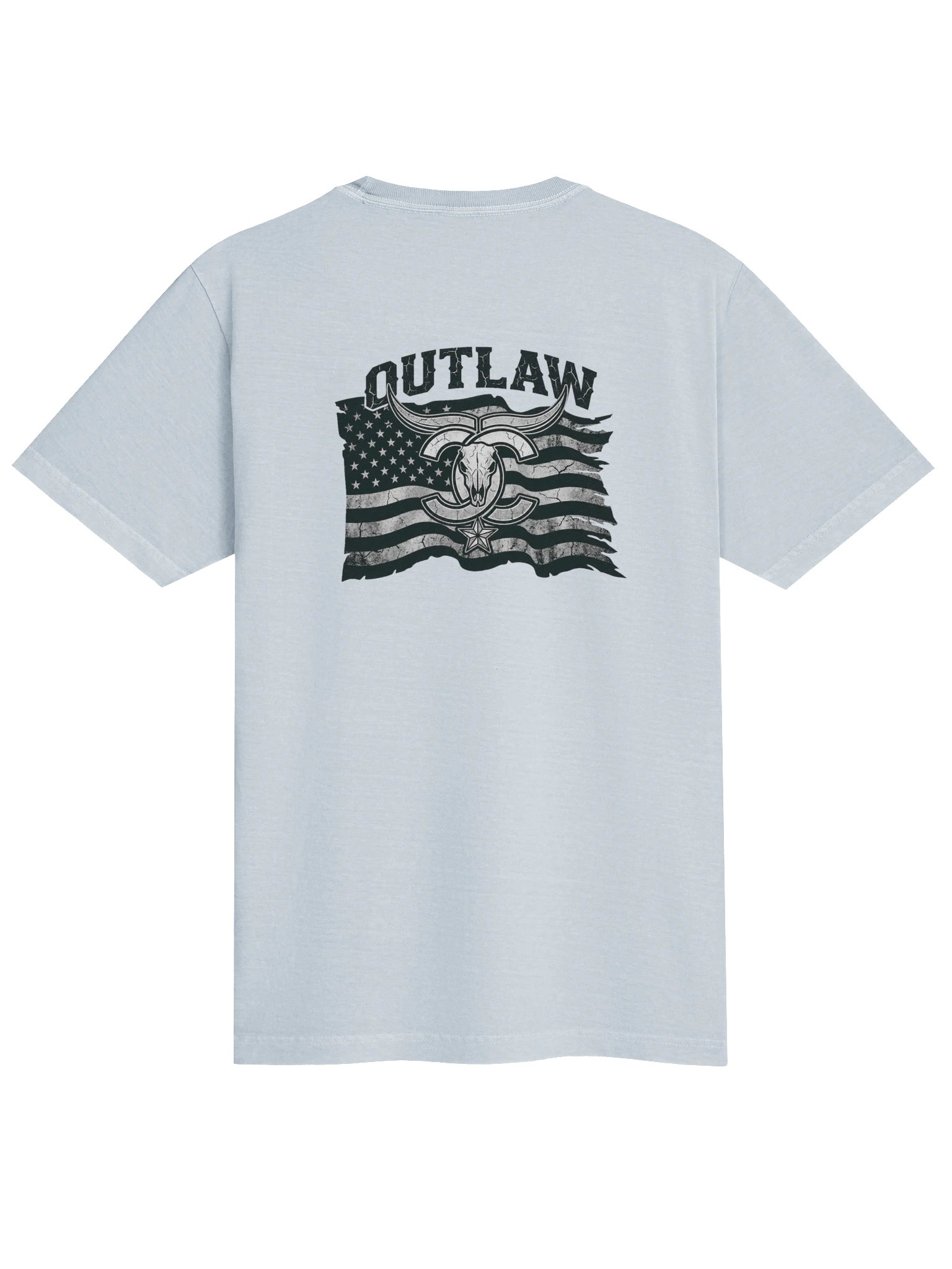 Outlaw Denim Tee - Back product image (2)