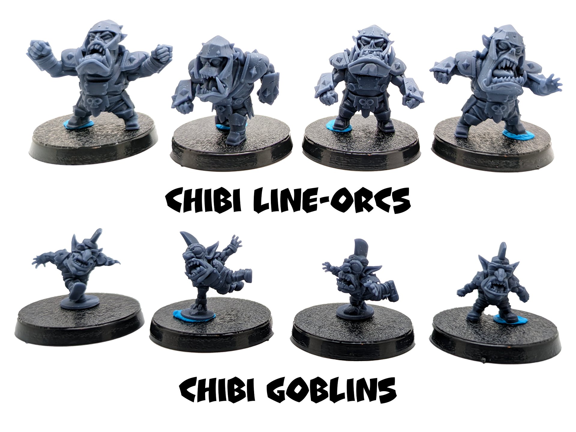 Chibi Orcs Fantasy Football Team - Realm of Paths product image (6)