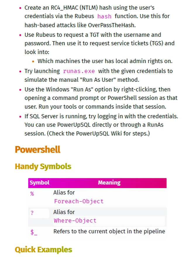 Certified Red Team Professional (CRTP) Study Notes & Guide (Unofficial) + FREE CHEAT SHEET product image (4)