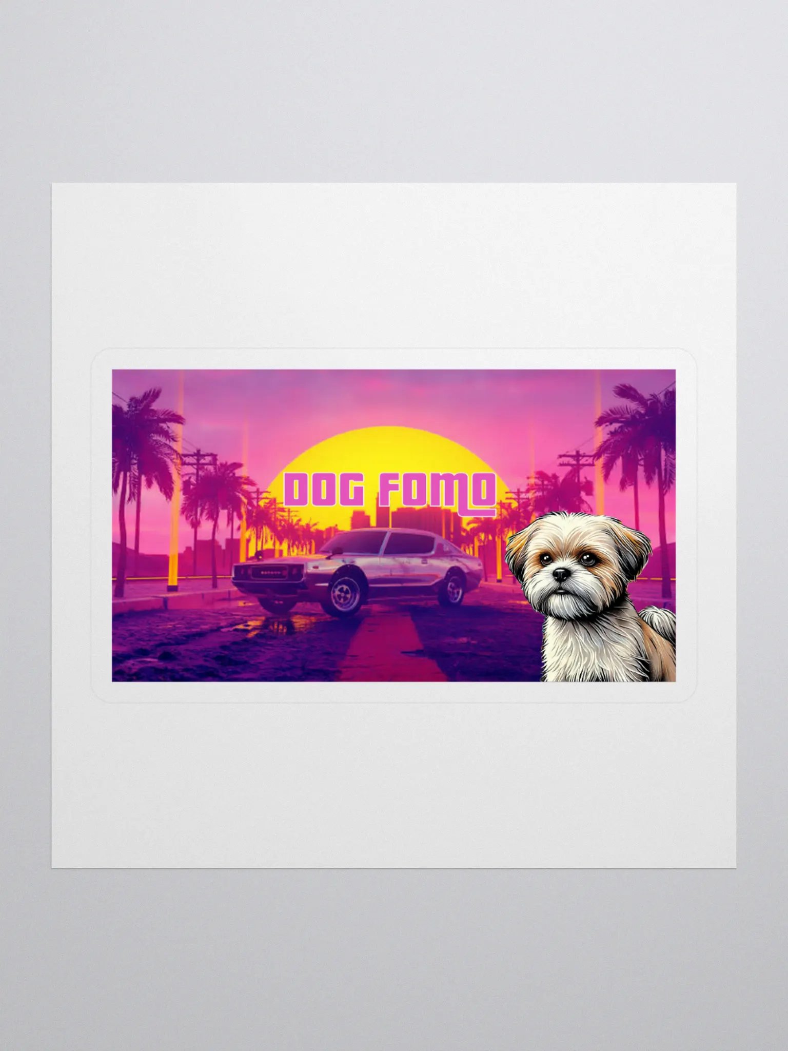 Dog sticker product image (1)