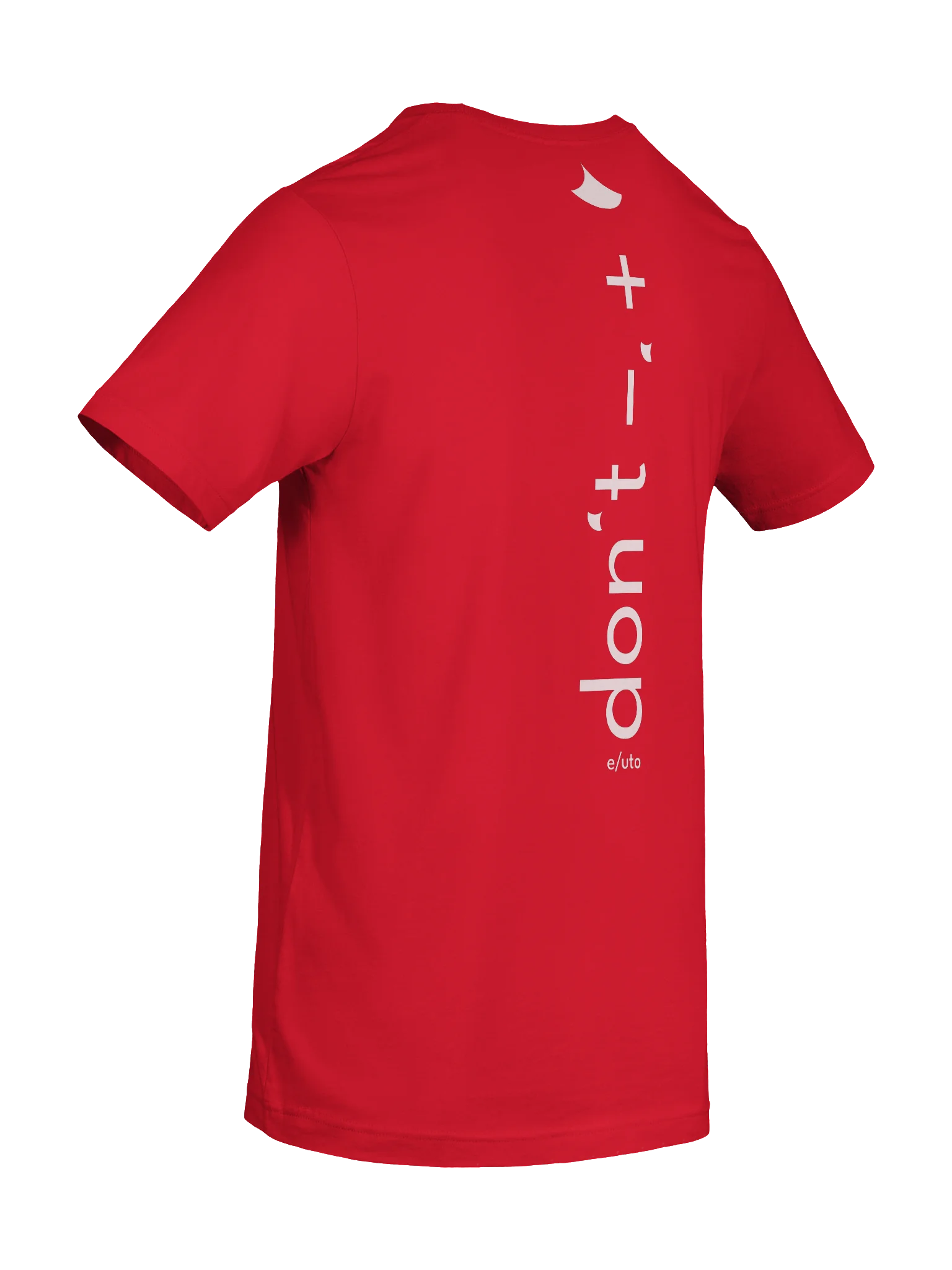 don't −, +: Two-Sided Utopian Tee product image (3)
