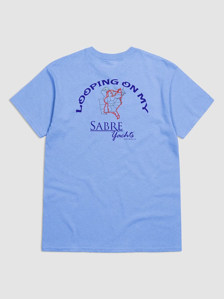 Looping On My Sabre - T-Shirt - Light Shirt w/Blue Logo product image (1)