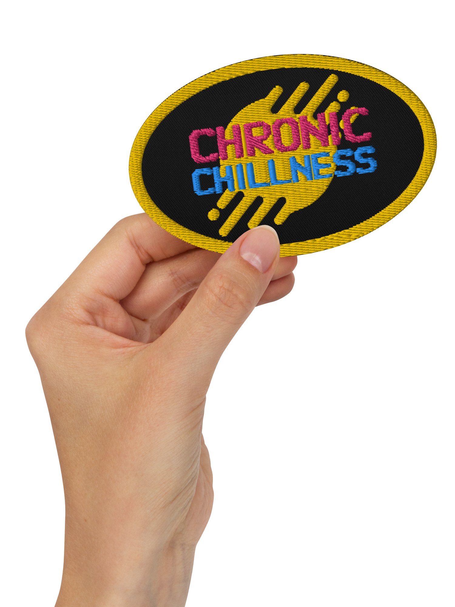Chronic Chillness 4 inch patch product image (1)