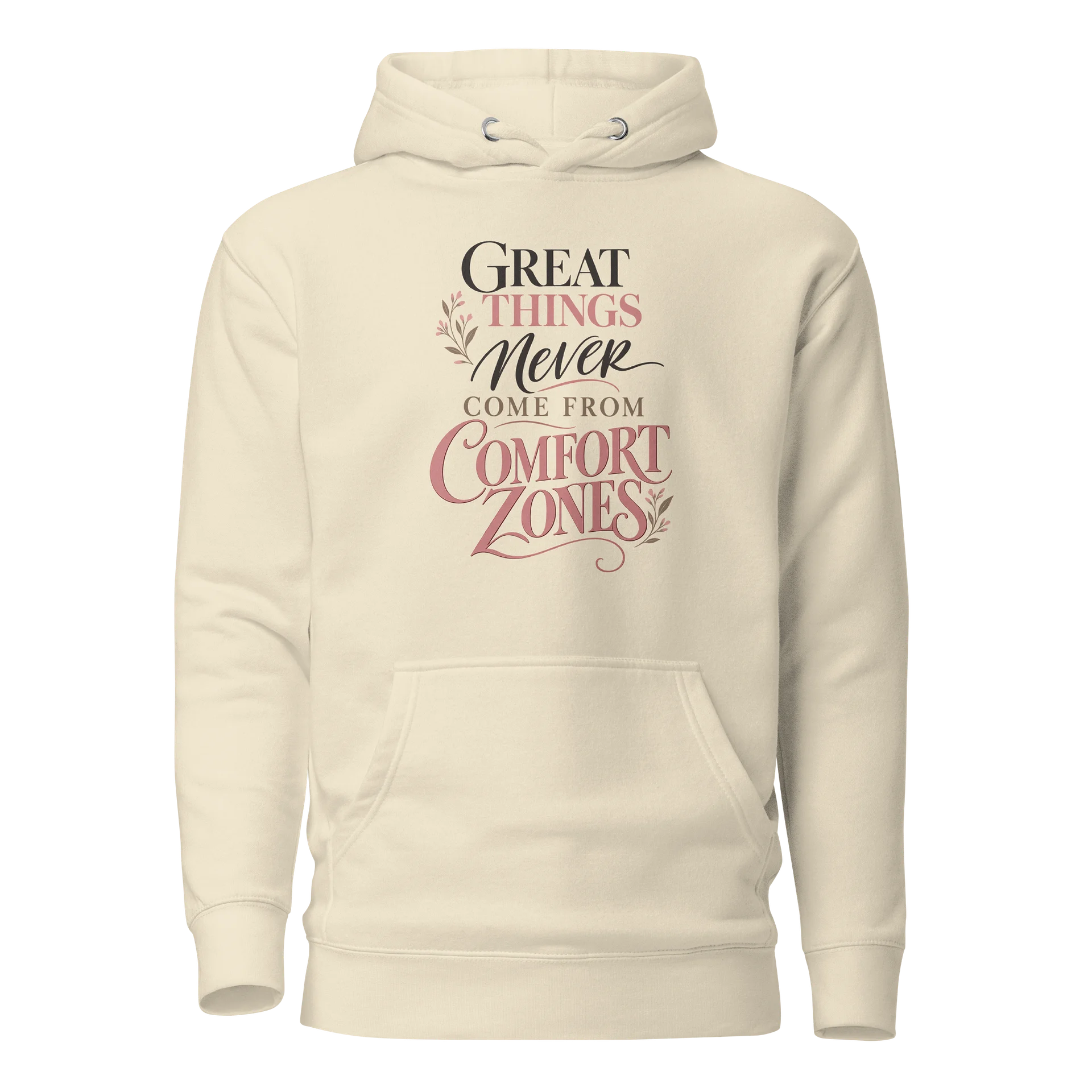 Great Things Come From Comfort Zones Hoodie product image (2)