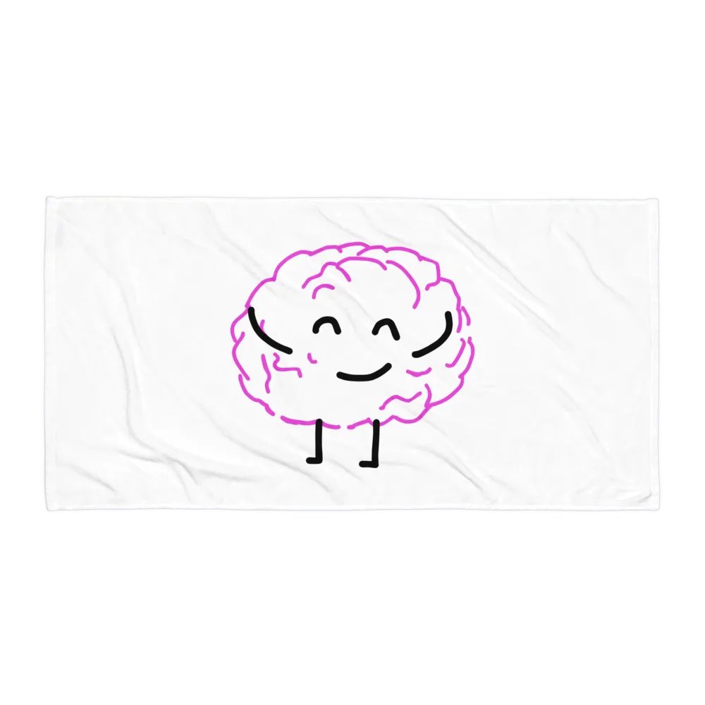 Brainy Brain Towel product image (1)