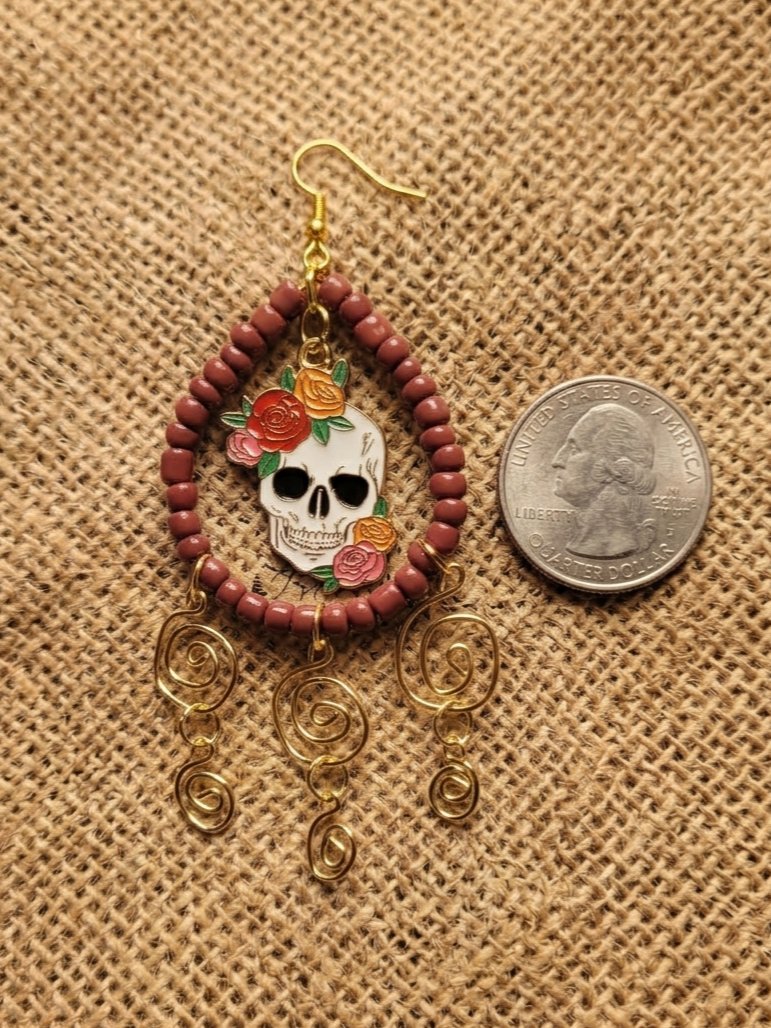 Spiral sugar skull product image (2)