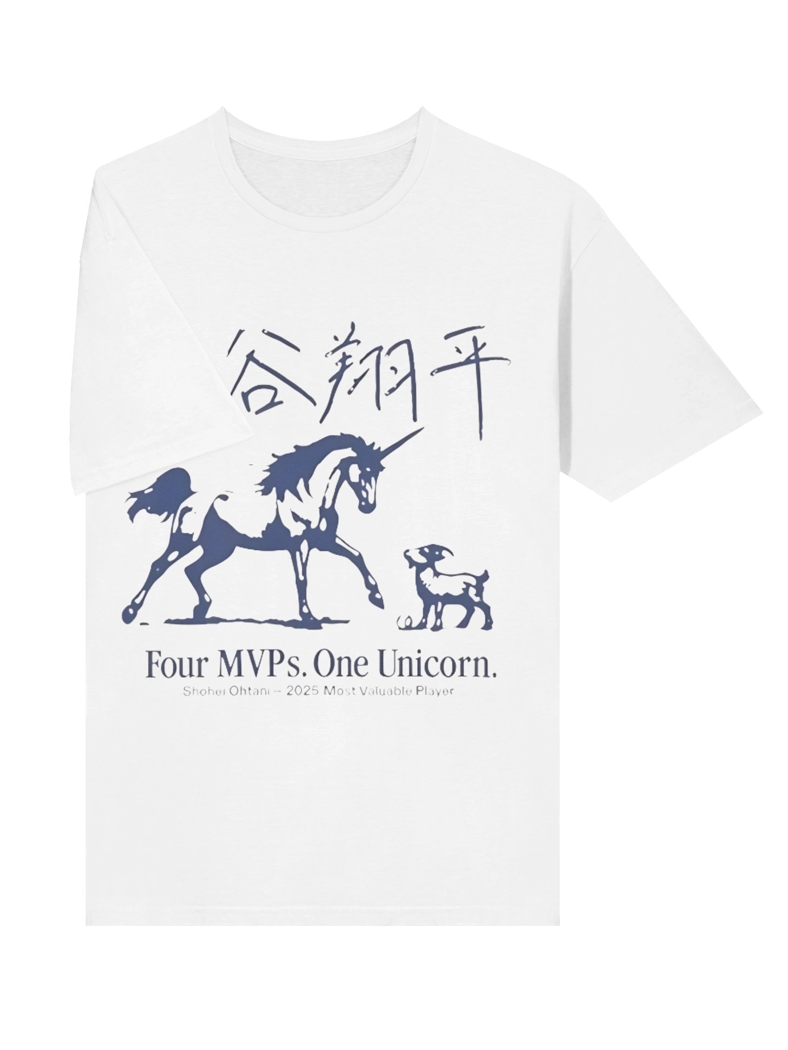 Four MVPs. One Unicorn. Shohei Ohtani – 2025 Most Valuable Player Shirt product image (3)