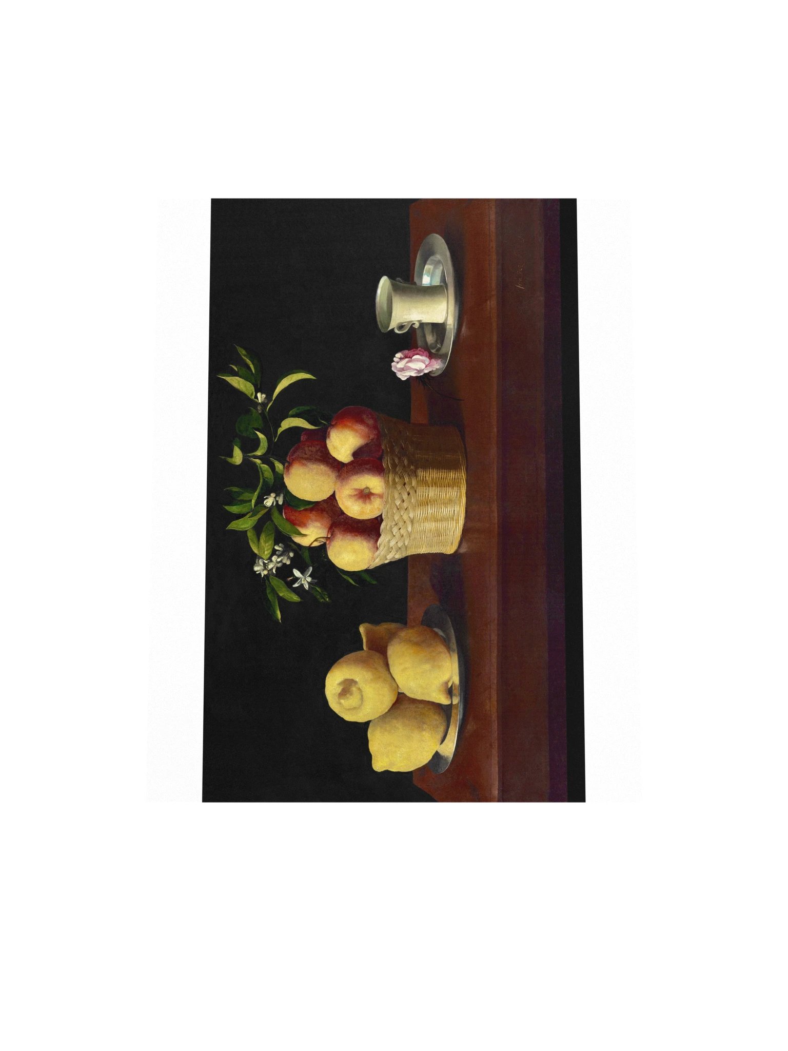 Still Life with Lemons, Oranges and a Rose — Medium Poster product image (4)