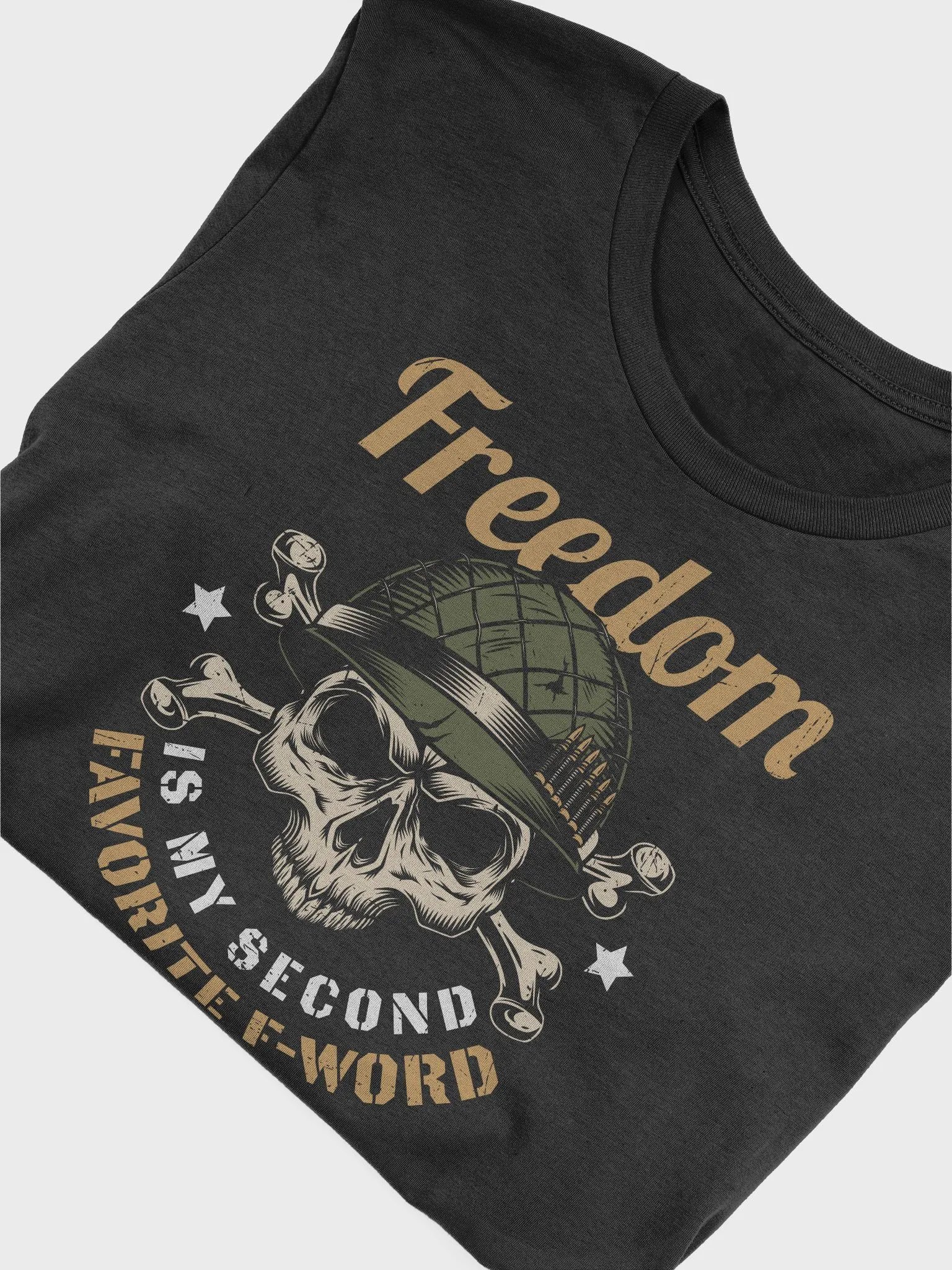 Freedom Skull T-Shirt product image (5)