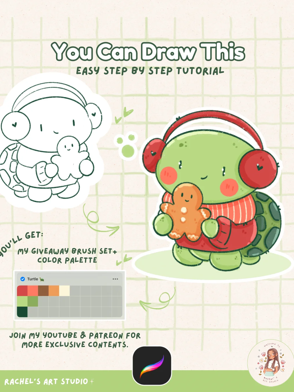 Festive Turtle Palette 🐢 product image (1)