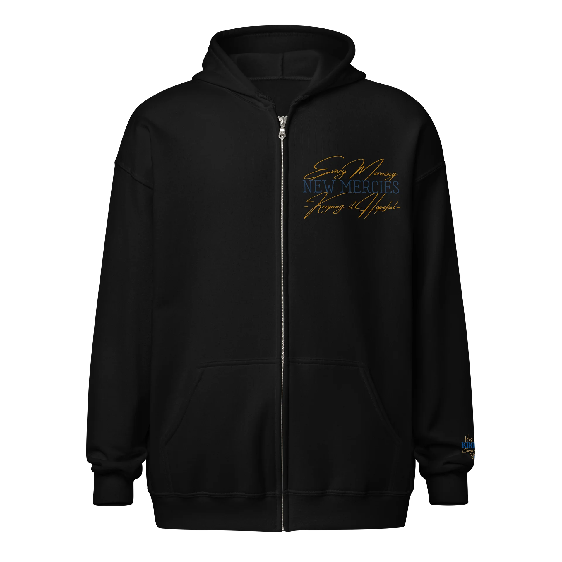 Every Morning New Mercies Men's Zip-Up Hoodie product image (1)