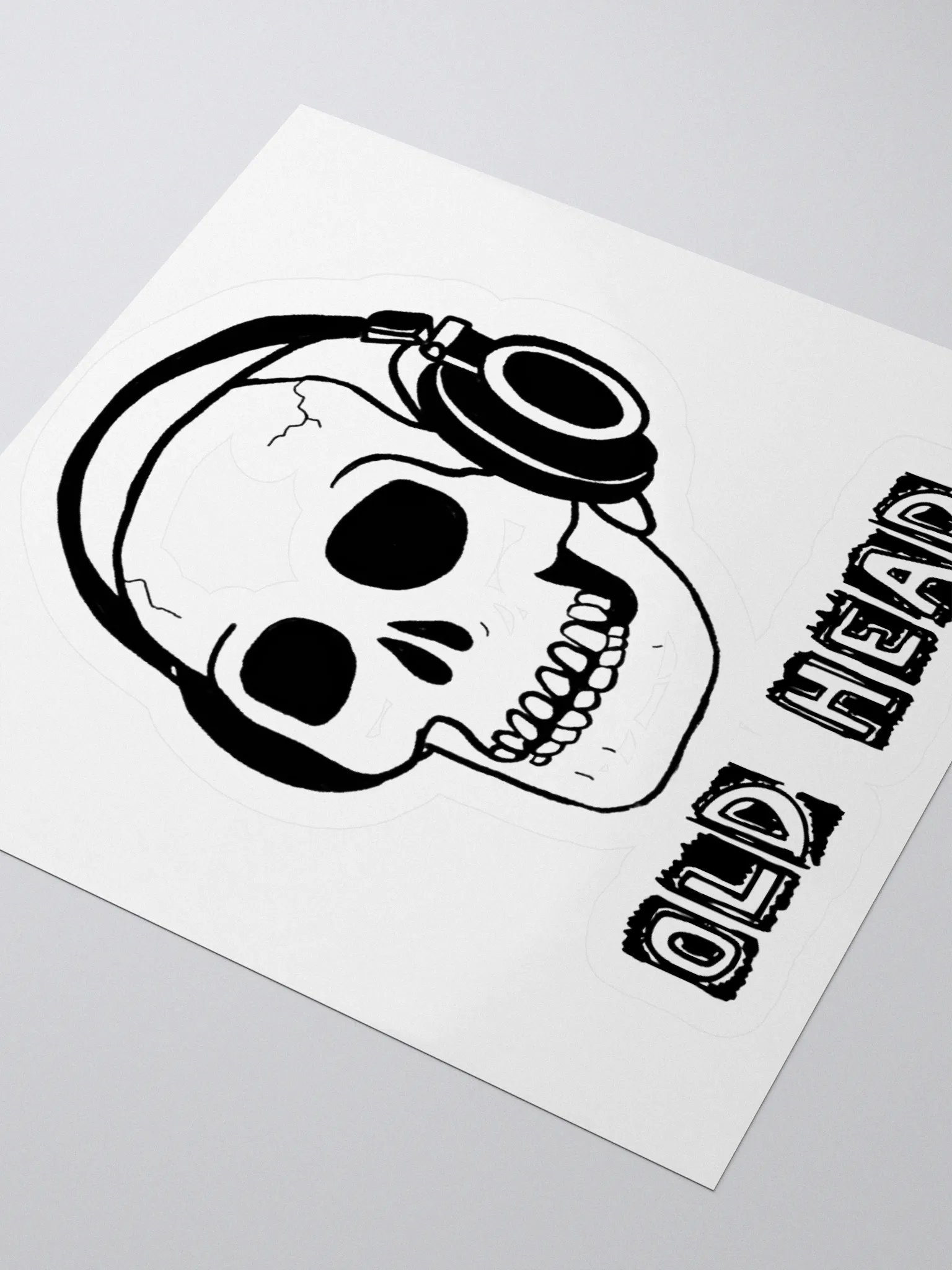 Old Head Sticker product image (8)