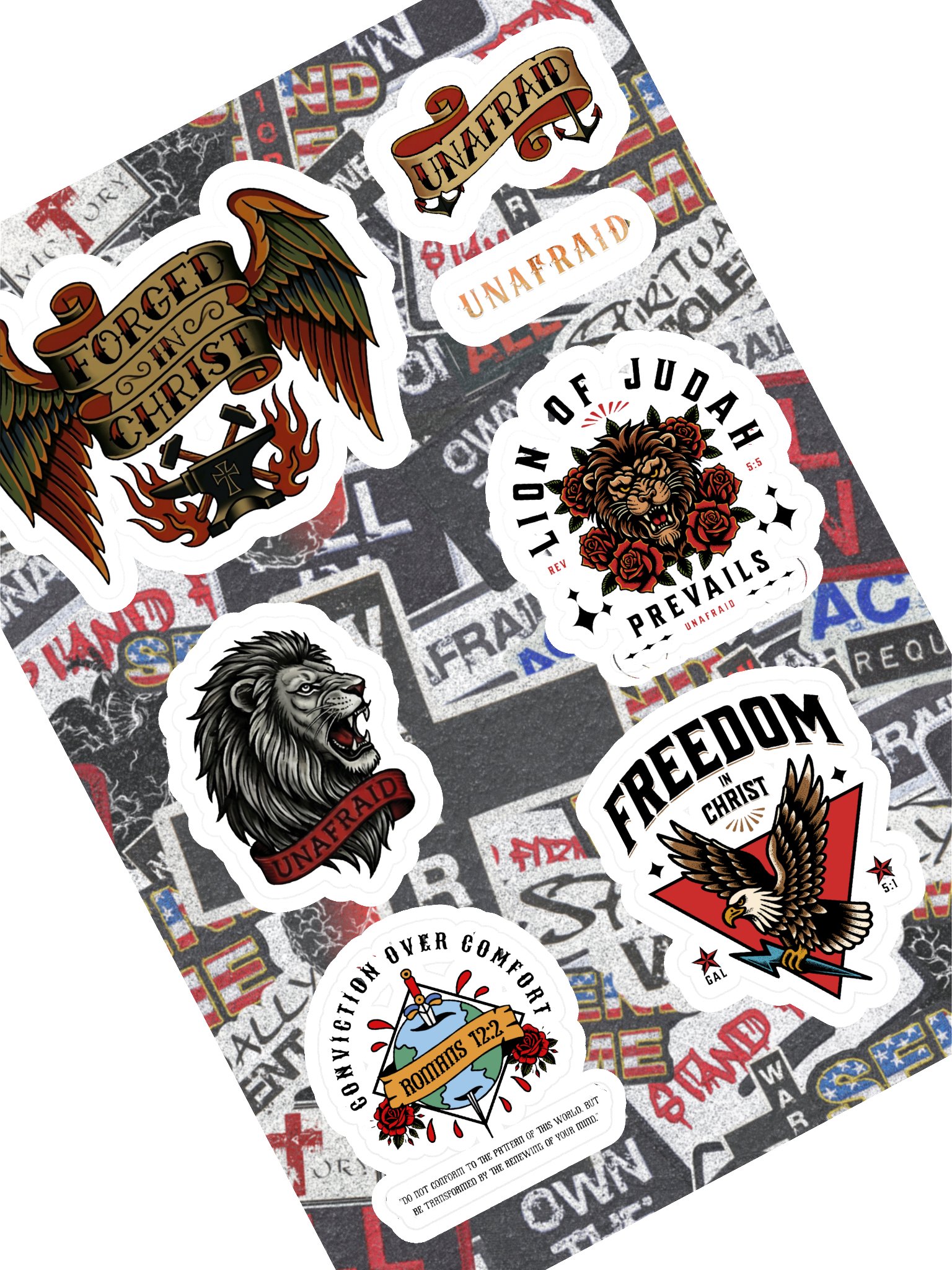 Traditional Sticker Sheet product image (1)