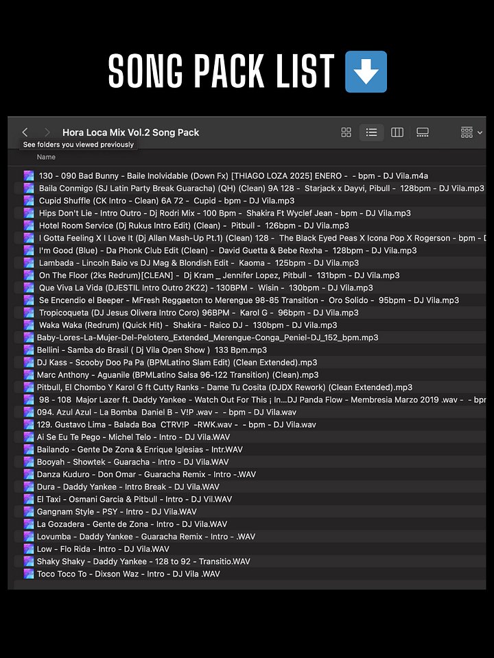 Hora Loca Mix Vol.2 – Song Pack product image (2)