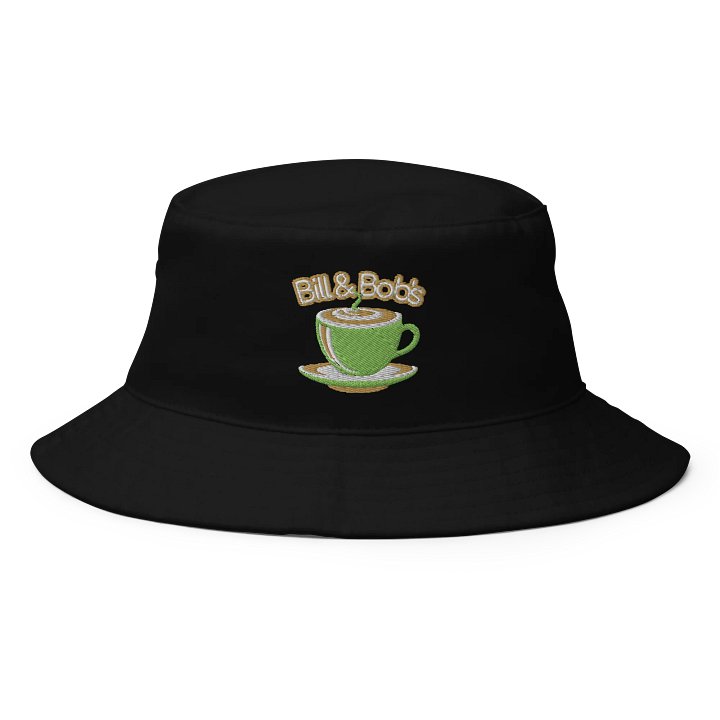 Bill & Bob's Coffee Shop | AA Sobriety Bucket Hat Kiwi Green Color Design product image (1)