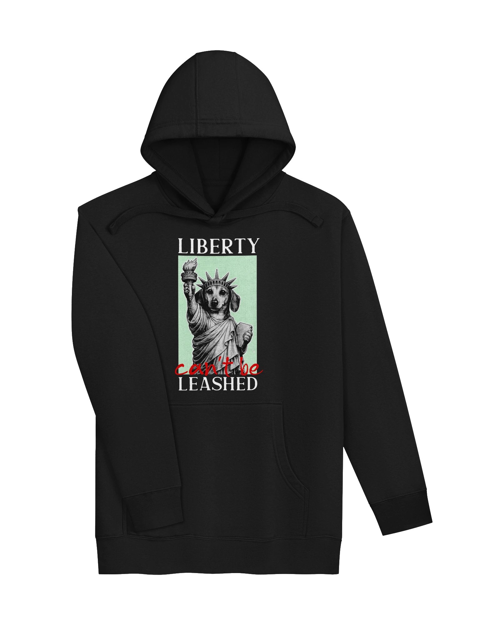Liberty Can't Be Leashed Unisex Hoodie product image (3)
