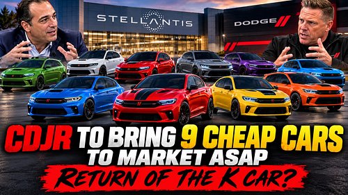 Stellantis could definitely be on one as CEO Antonio Filosa says the company will bring 9 under 40k cars to market. Could thi...