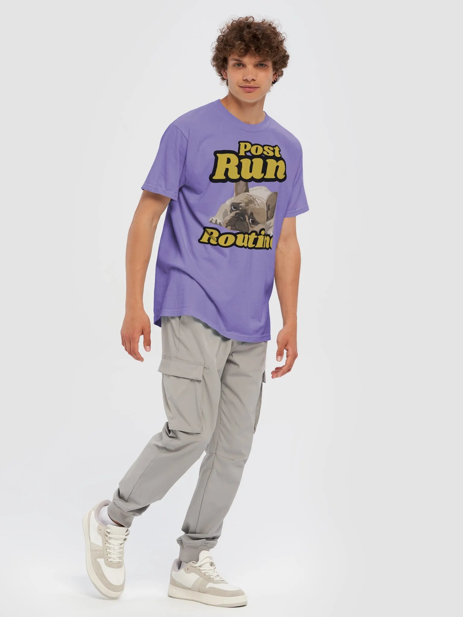 Post Run Routine French Bulldog T-Shirt product image (50)