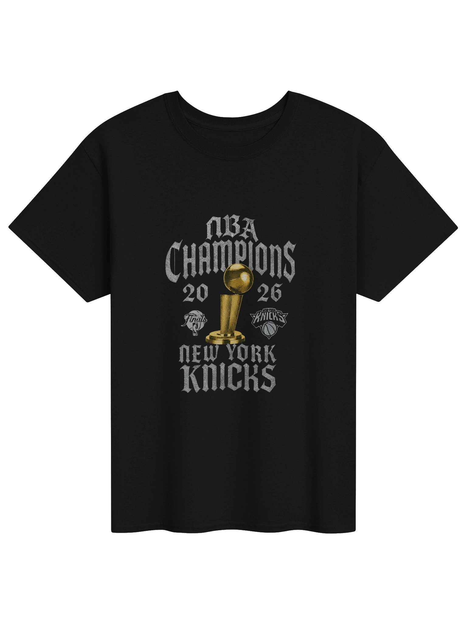 NBA Champions 2026 New York Knicks Shirt product image (1)