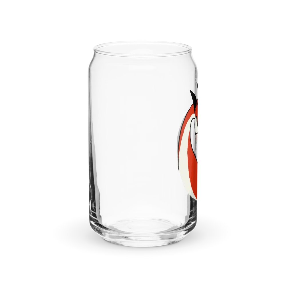 Calming Red Fox Can-Shaped Glass product image (4)
