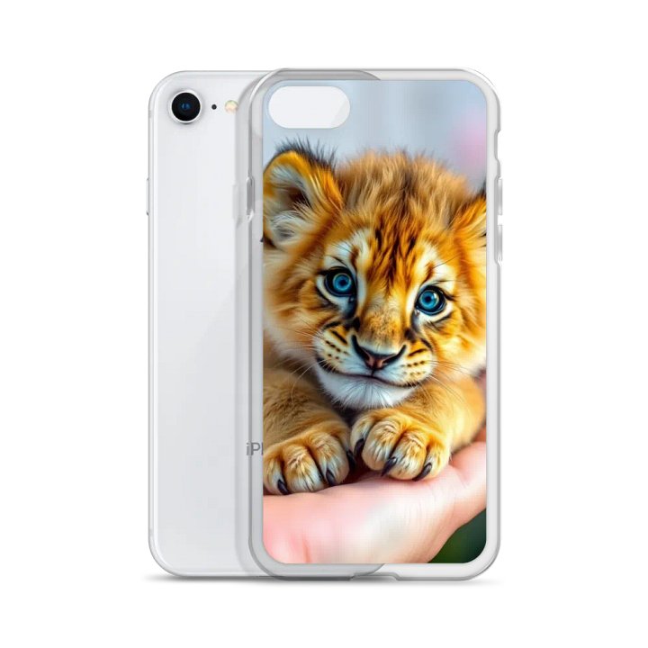 Tiger Cub Blue-Eyed iPhone® Case product image (51)
