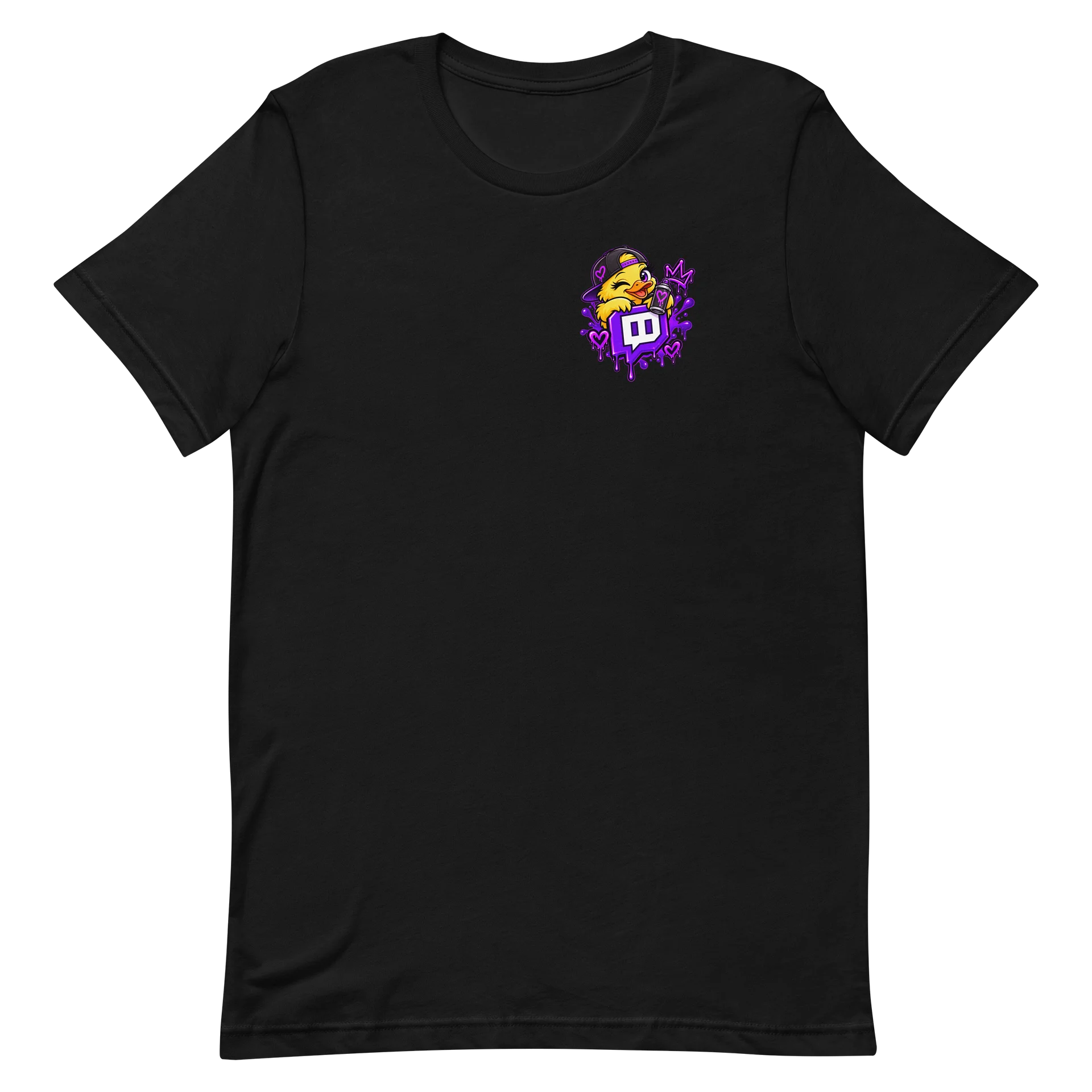 Winking Duck Twitch Heart Tee product image (2)