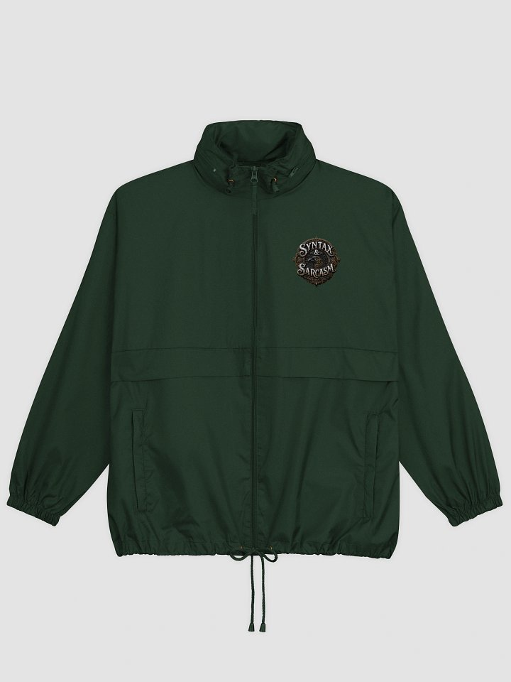 Syntax & Sarcasm Probably Fine Classic Windbreaker Jacket product image (5)