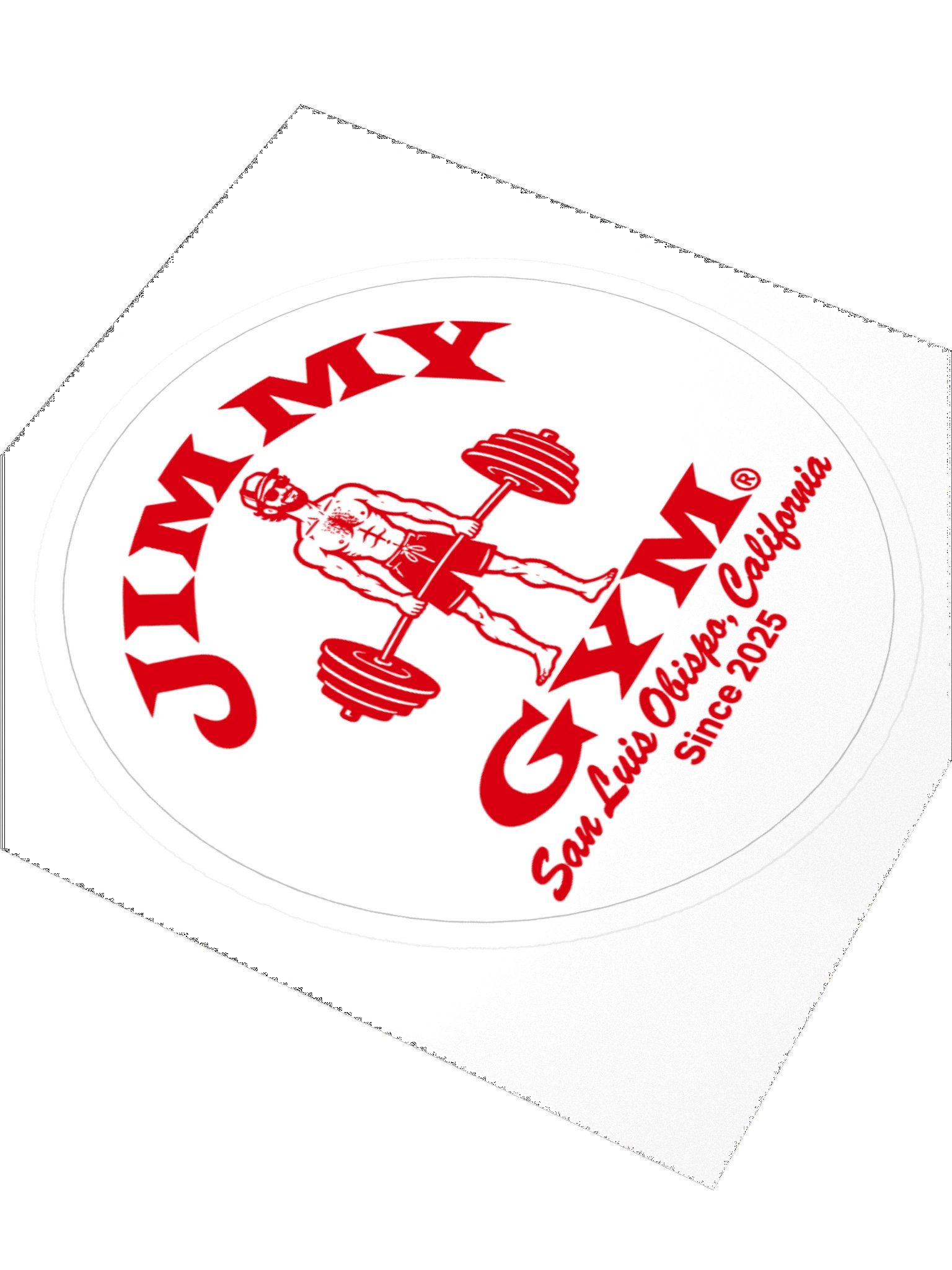 The Jimmy Gym Sticker product image (3)