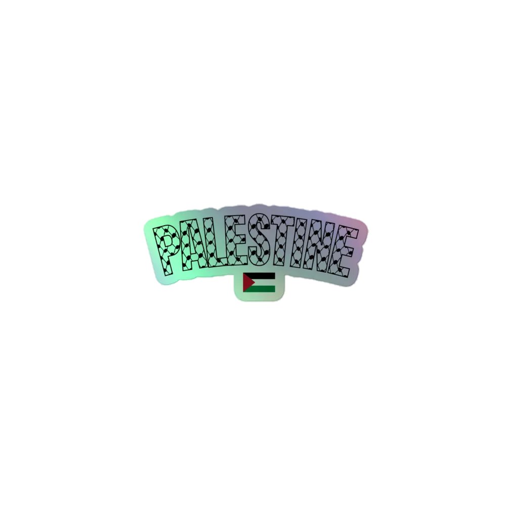 Palestine Collection - Holographic Sticker product image (1)