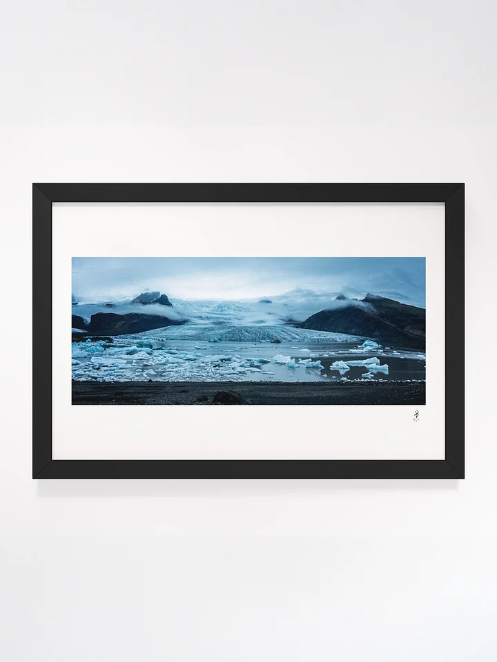 "Glacier" - Framed Print product image (1)
