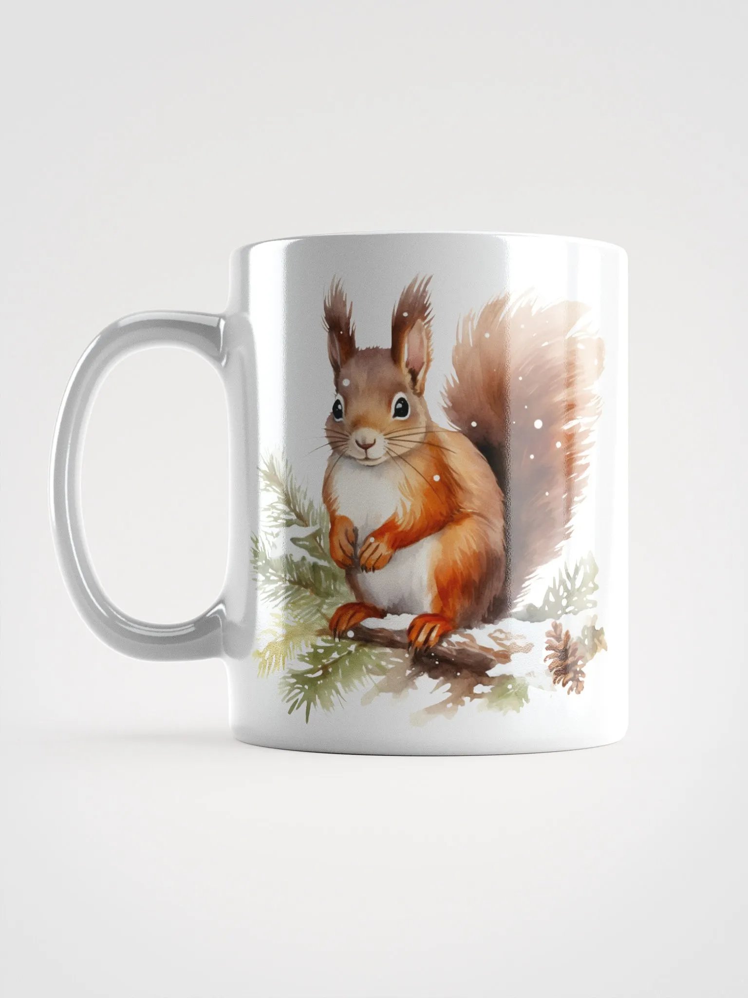Winter Squirrel Wonderland Mug product image (6)