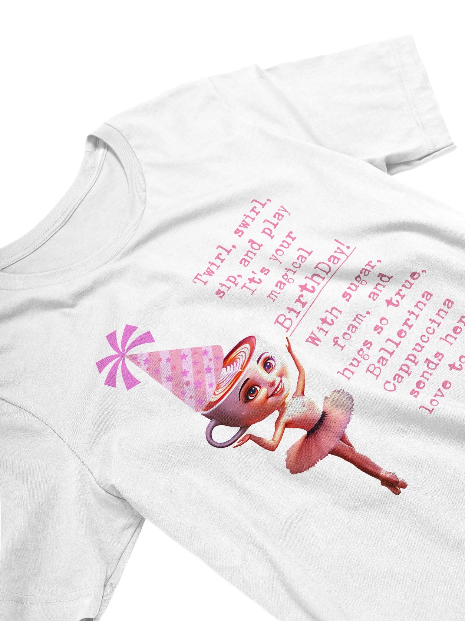 Ballerina Cappuccina Birthday T-Shirt product image (2)