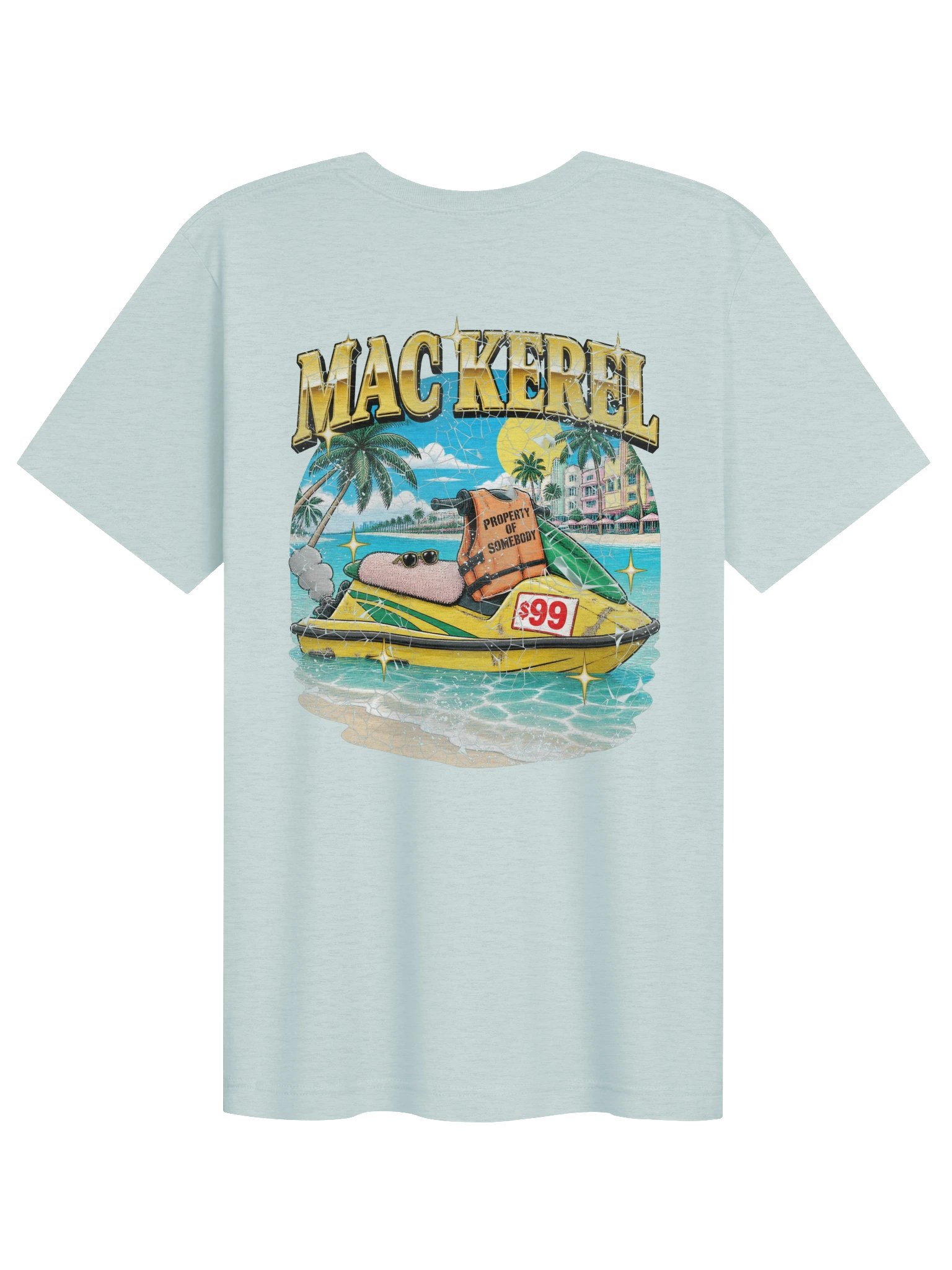 Mac Kerel - The $99 Jet Ski - Tee product image (4)