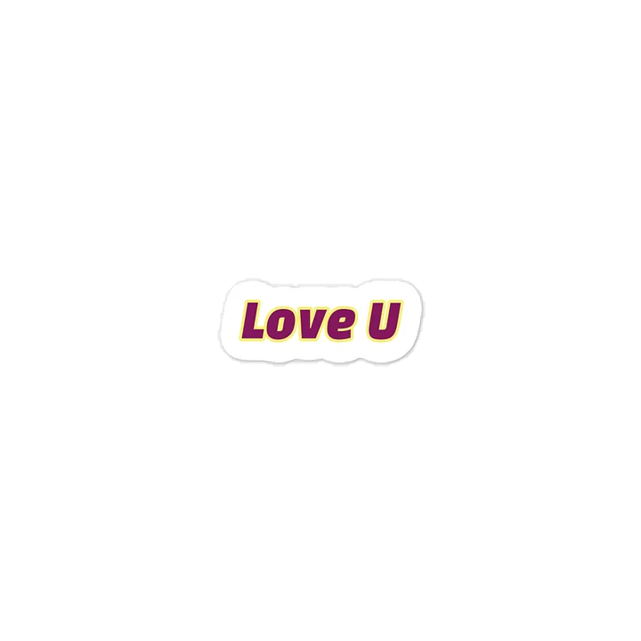 Love U Sticker product image (1)