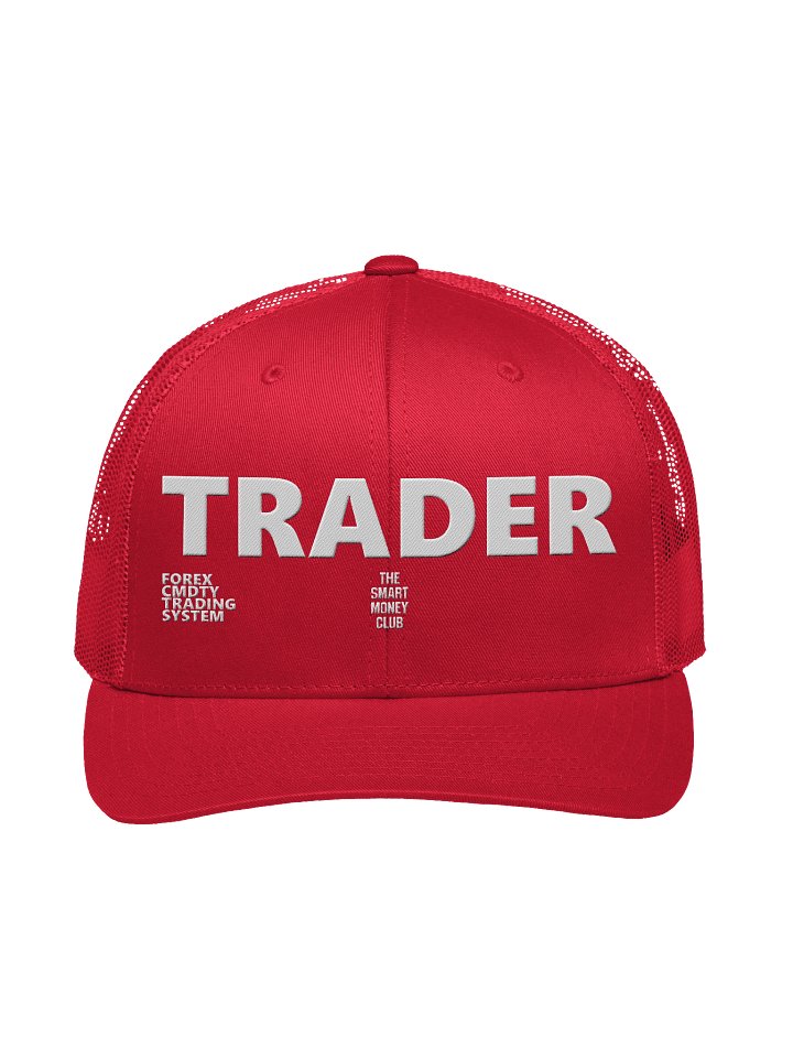 The Smart Money Club “TRADER” Trucker Cap product image (1)