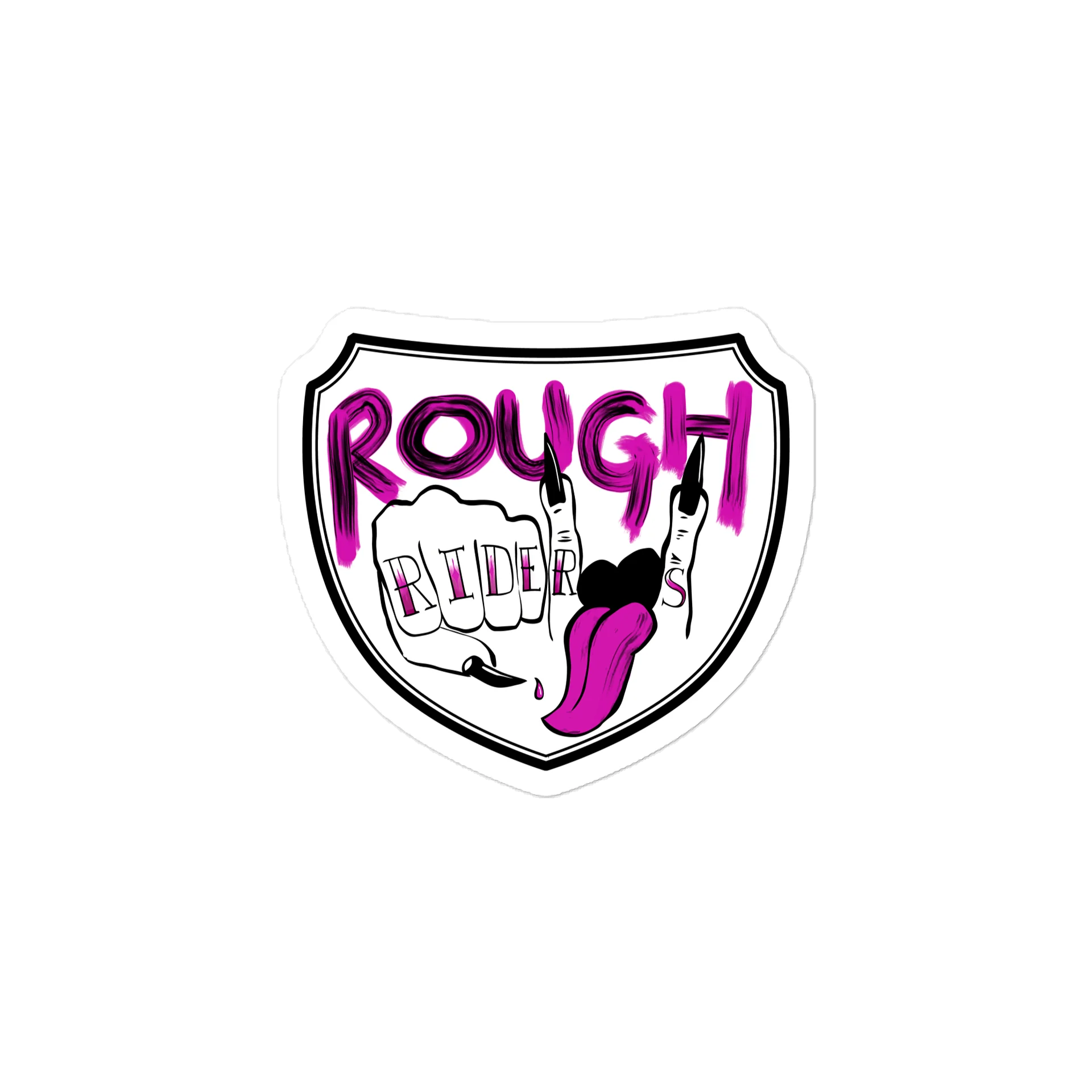 Rough Riders Die-Cut Sticker product image (1)
