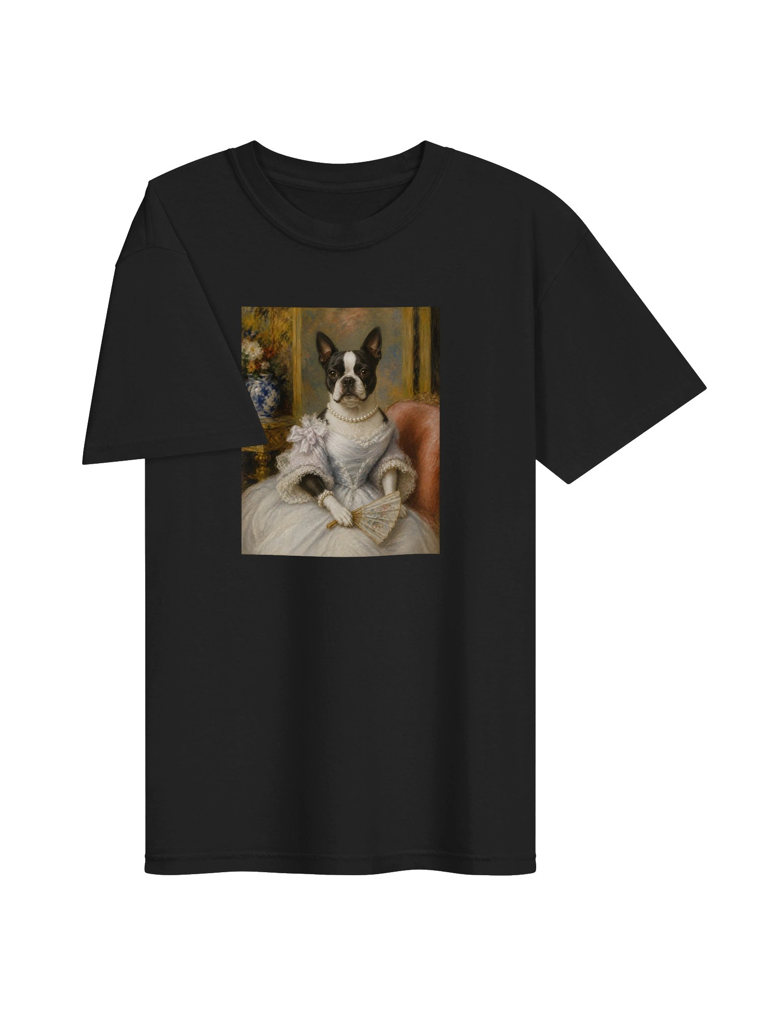 Boston Terrier Portrait of Irène Cahen d'Anvers T-Shirt product image (2)