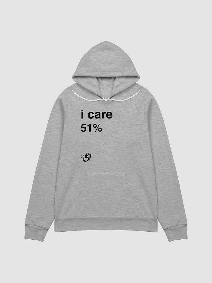 I care 51% hoodie product image (1)