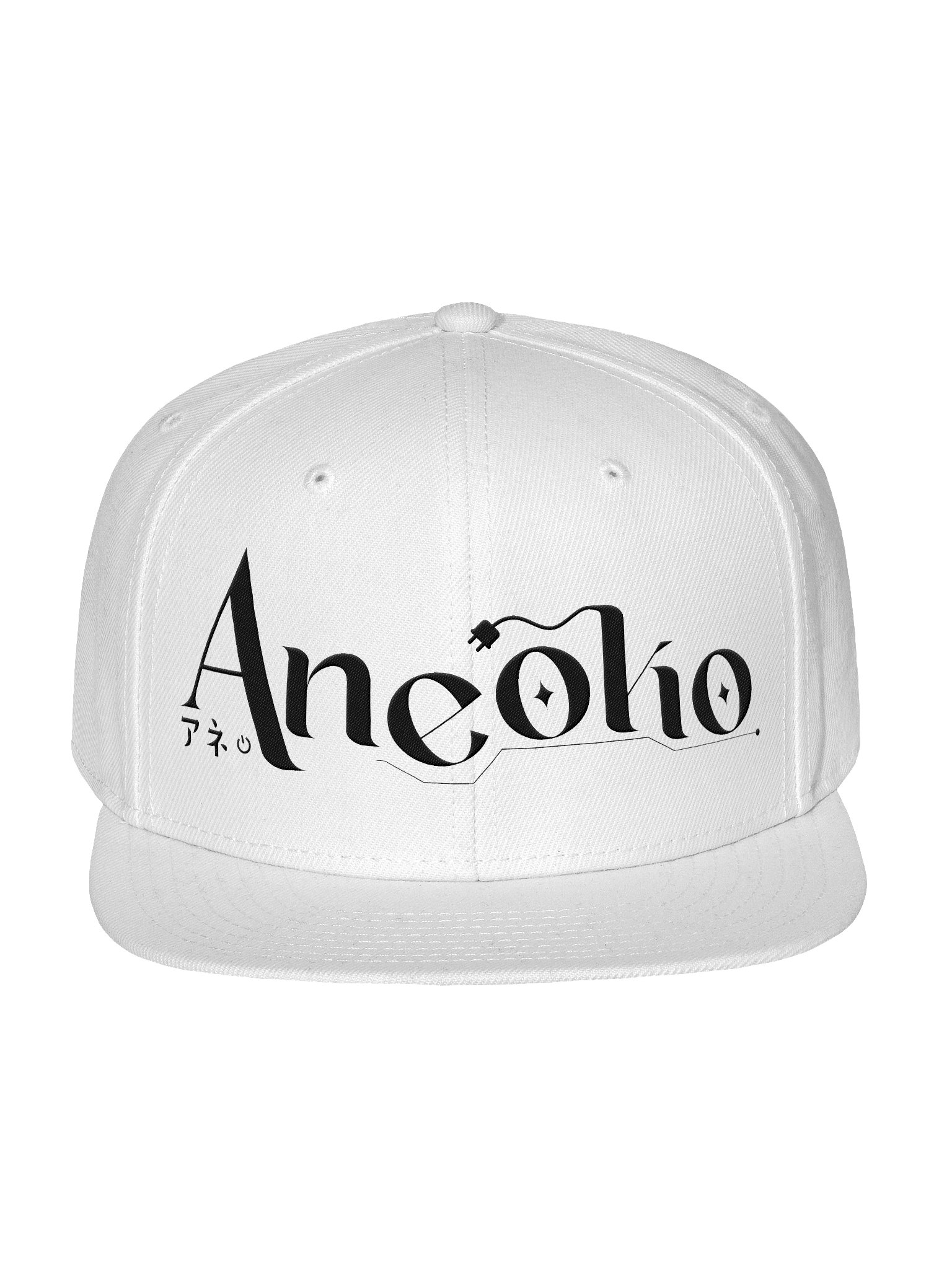 Logo Snapback Cap - White product image (1)