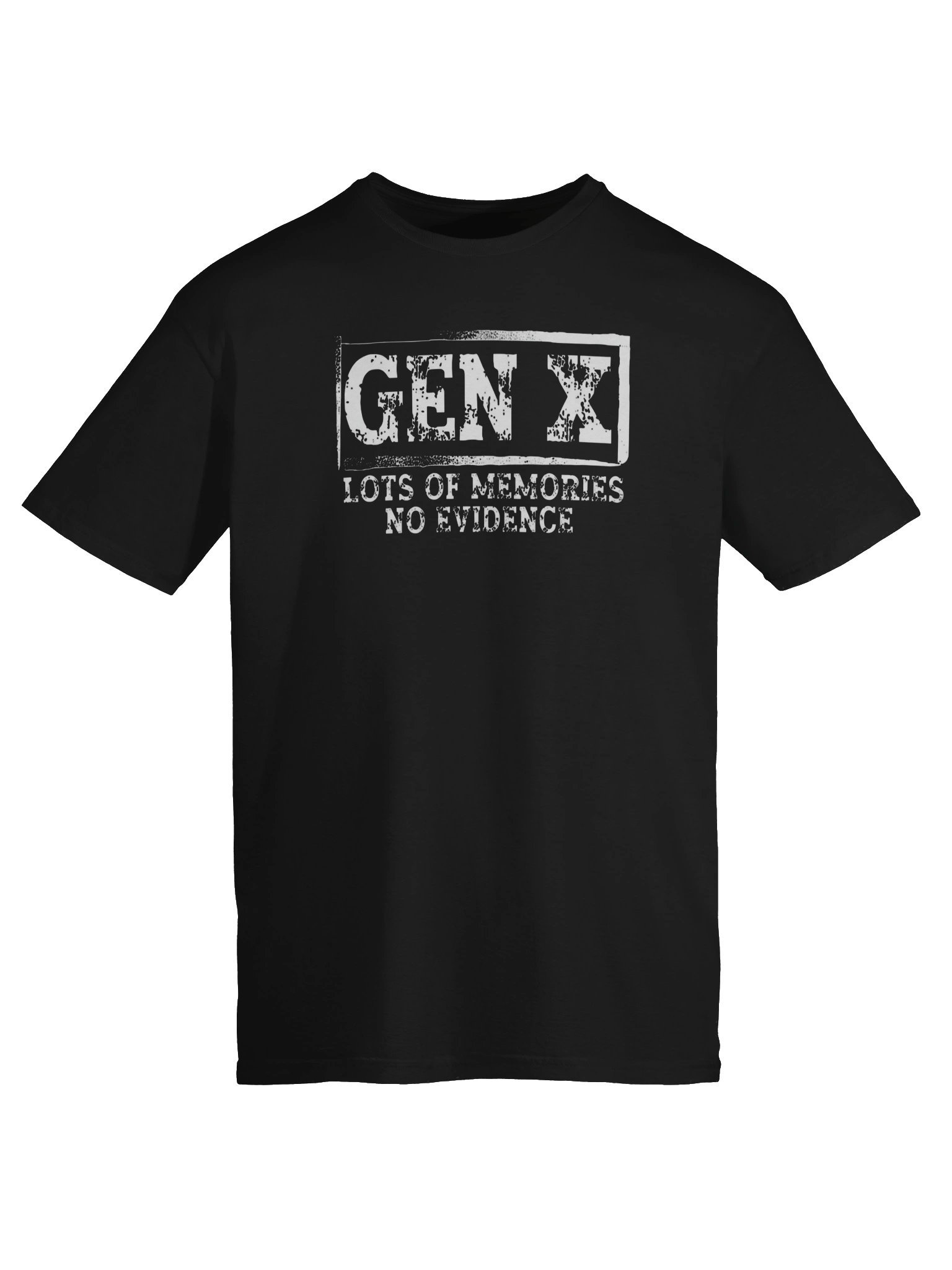 Gen X Lots of Memories No Evidence Tee product image (25)