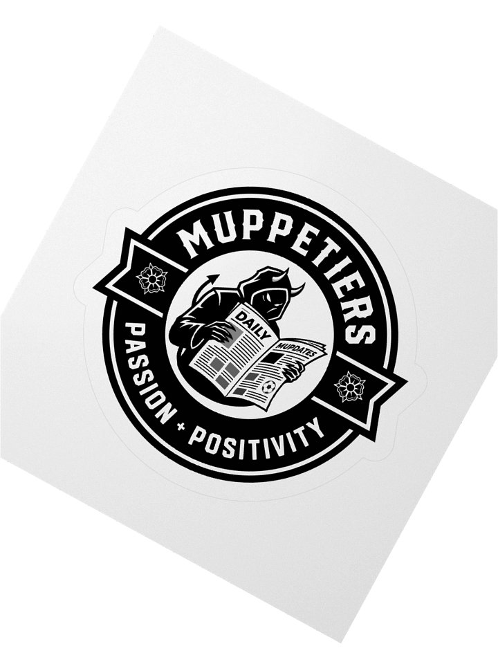 Muppetiers Alt-Logo Kiss Cut Stickers product image (2)