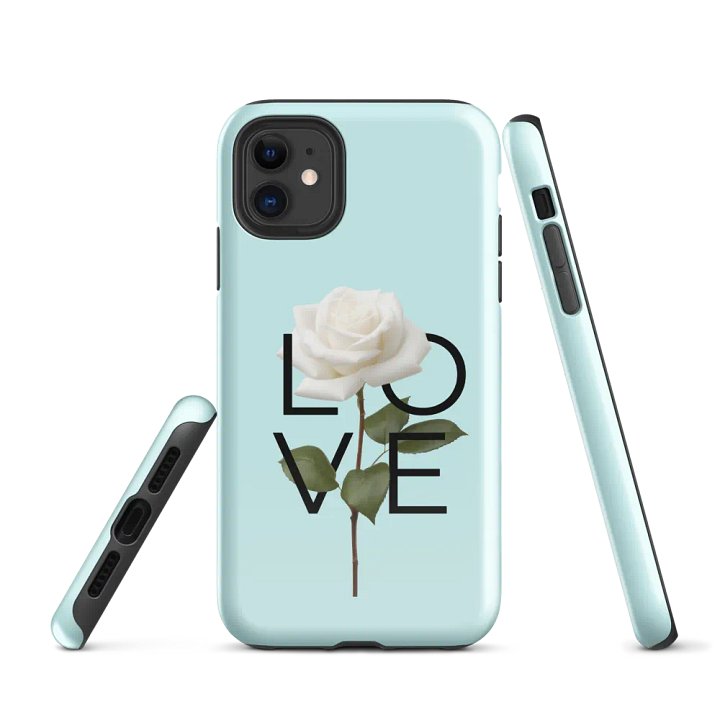 Love Rose Tough iPhone® Case product image (1)
