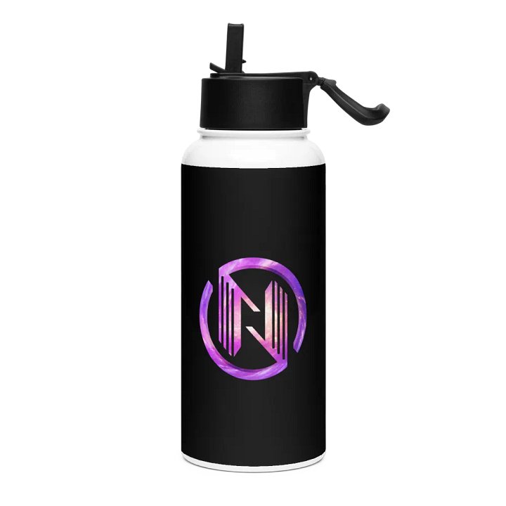 VanniEXE Stainless Steel Water Bottle with a Straw Lid product image (2)