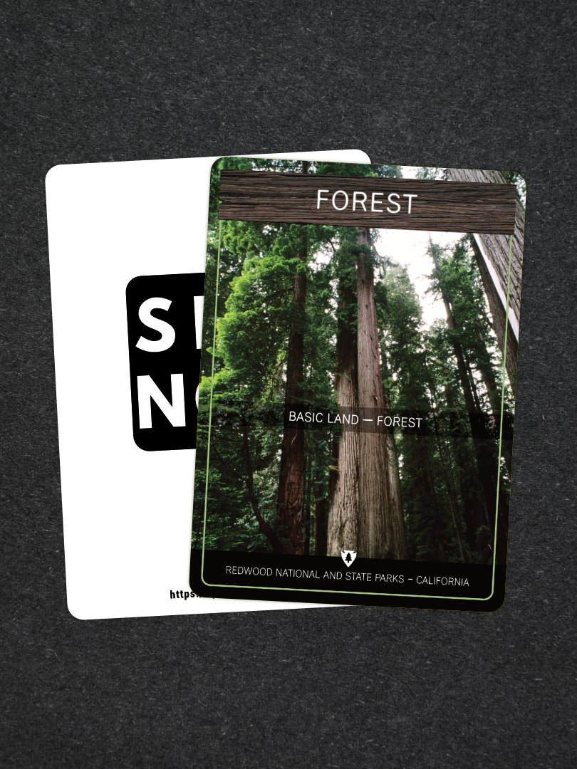 National Park & Forest Basic Land Proxies - Forest (5 Pack) product image (1)
