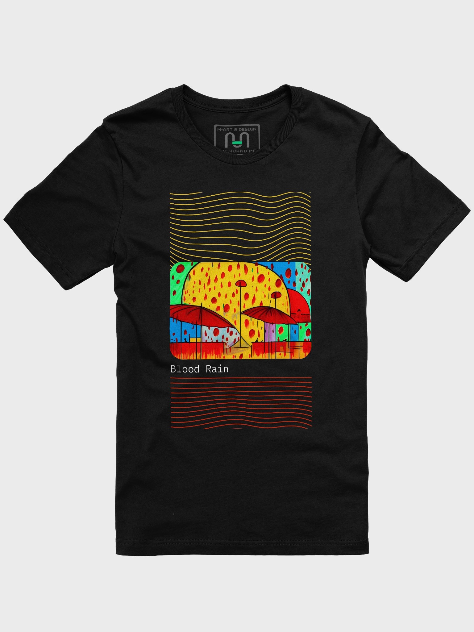 Vibrant Umbrella Symphony T-Shirt - Blood Rain product image (1)