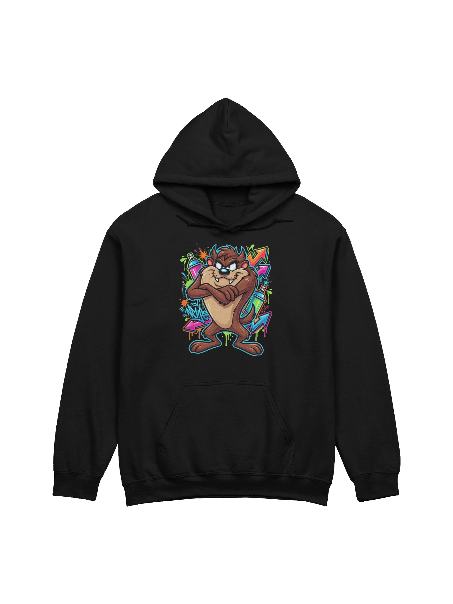 Tasmanian Devil graffiti hoodie product image (5)